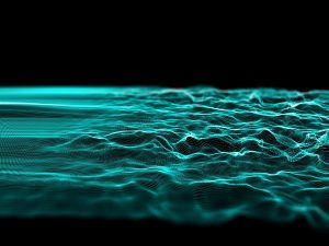 Digitalised image of ripples