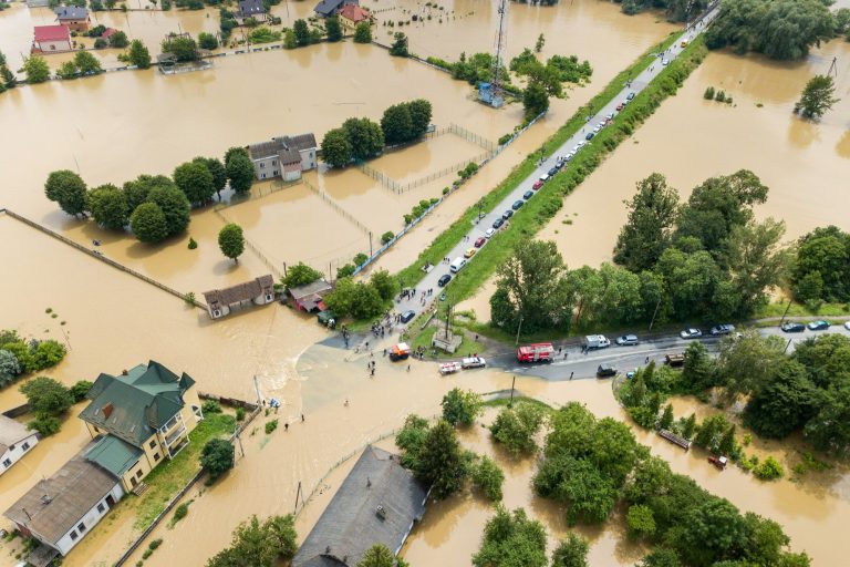 Ciudad inundada