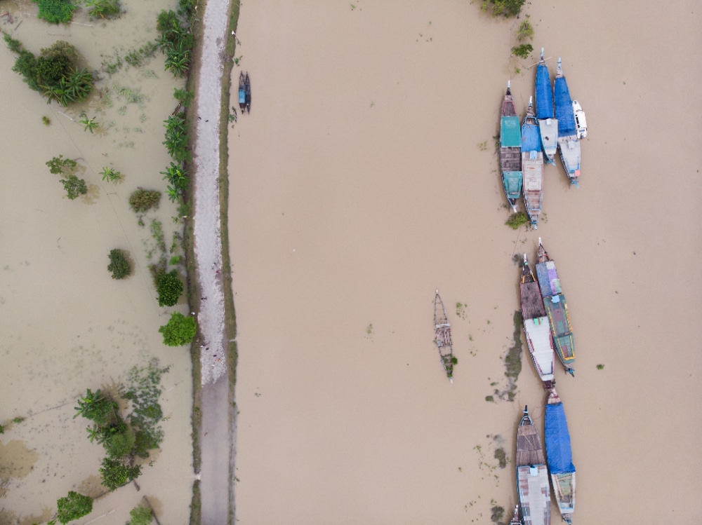 Image of flood to illustrate a blog on flood sensor monitoring