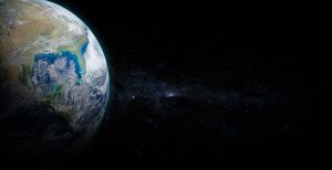 Fotografía de la Tierra desde el espacio para ilustrar las ventajas de la conectividad LEO de Eutelsat Oneweb.