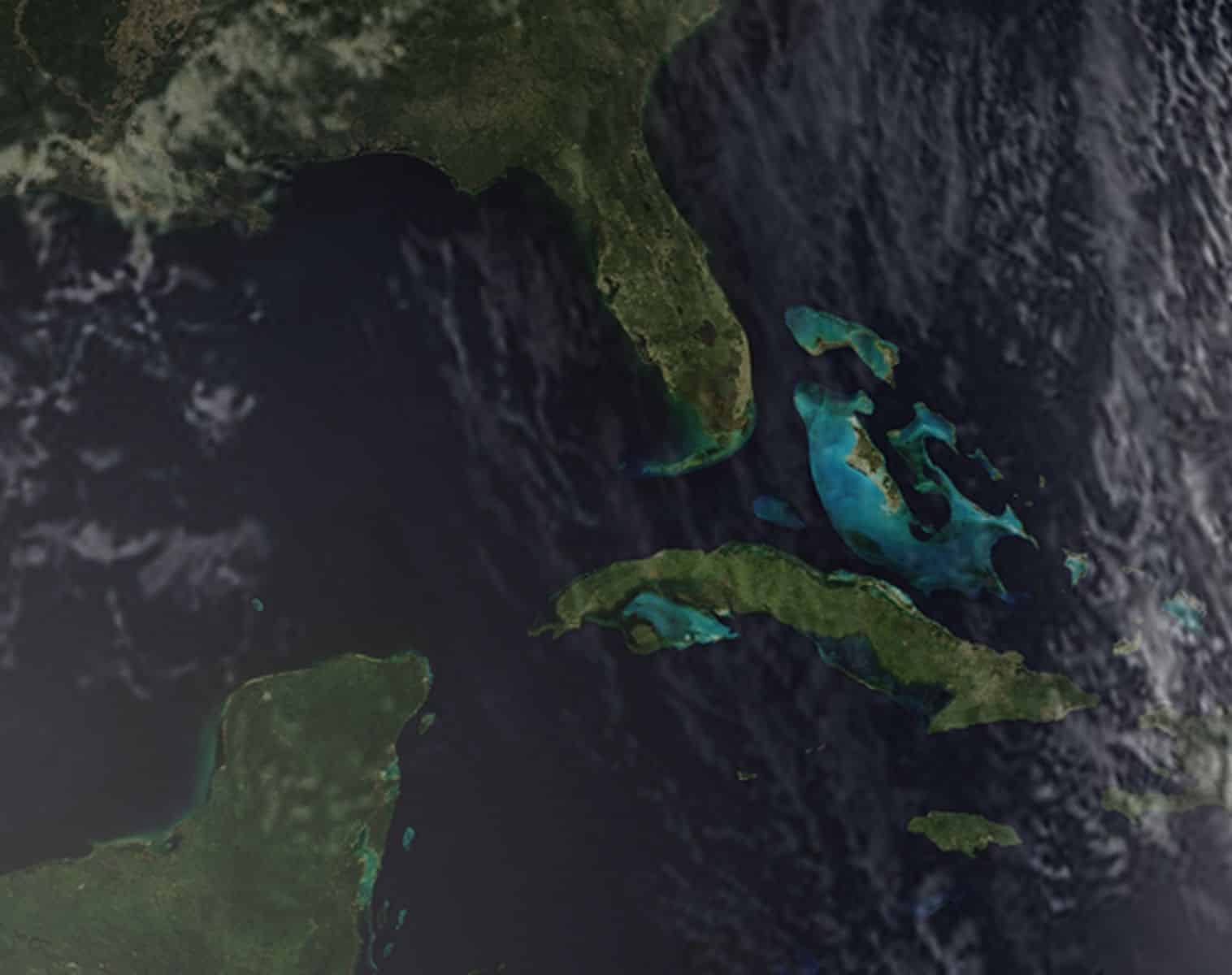 Map image to illustrate vessel satellite backup communications