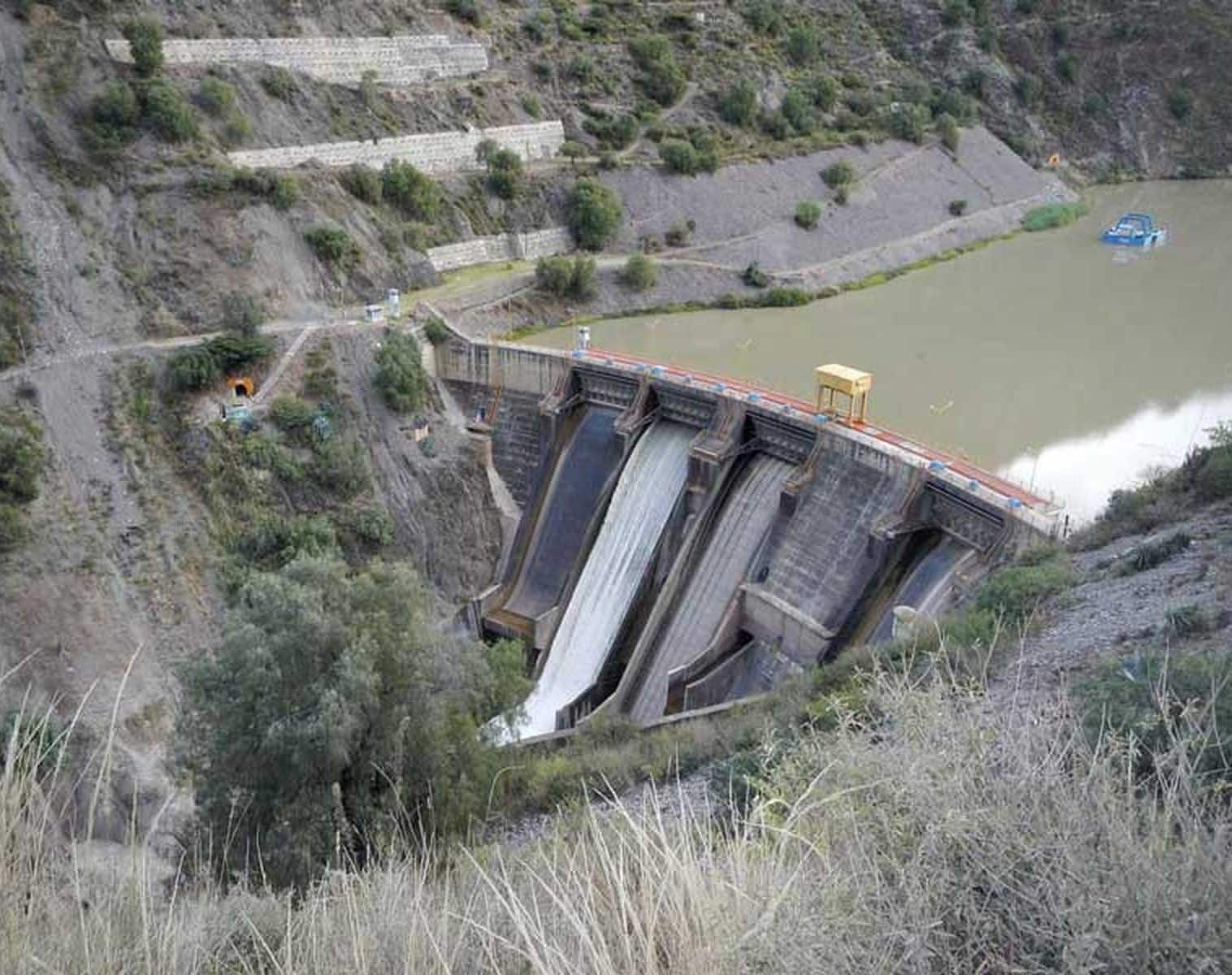 Photo of dam where SCADA system was installed
